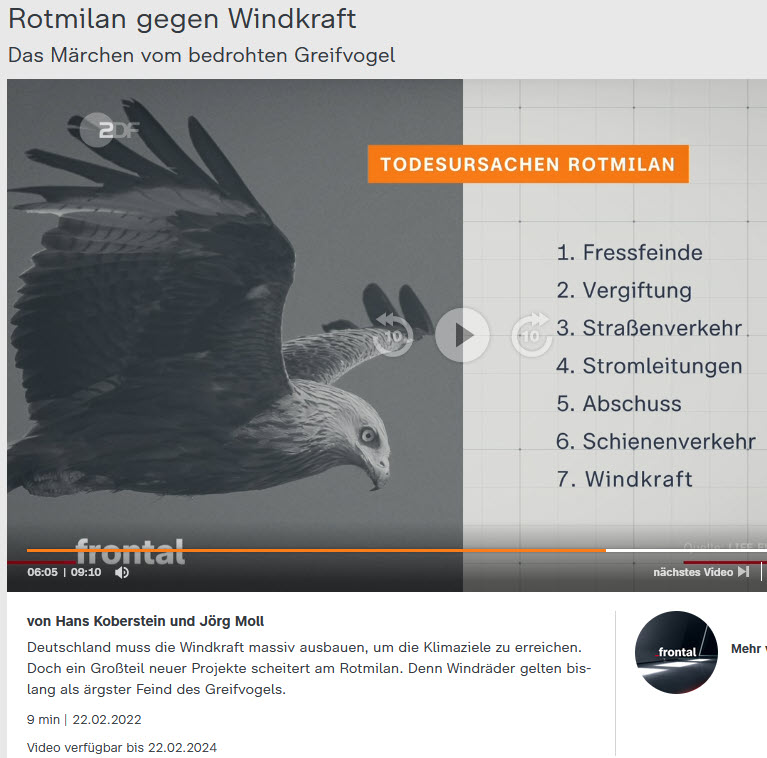 Blog03 Windkraftanlagen Rotmilan ZDF-Frontal-Bericht vom 2022-02-22 Todesursachen Videoausschnitt.jpg